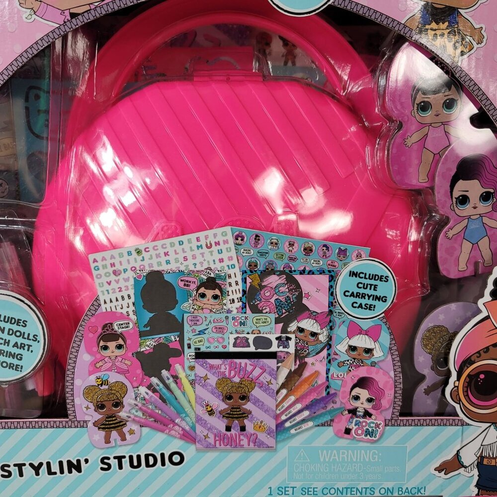 LOL Surprise! Ultimate Stylin' Studio Carrying Case Stickers 400+ Pieces NEW - Picture 4 of 11